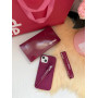 Rhode Raspberry Jelly – бордовый чехол на айфон 14